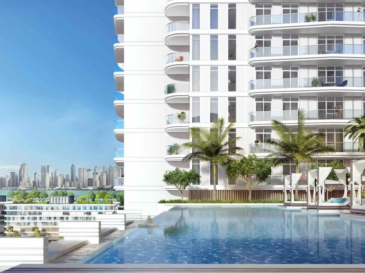 Gorgeous Beachfront 2 Bed Retreat In Marina Vista Дубай